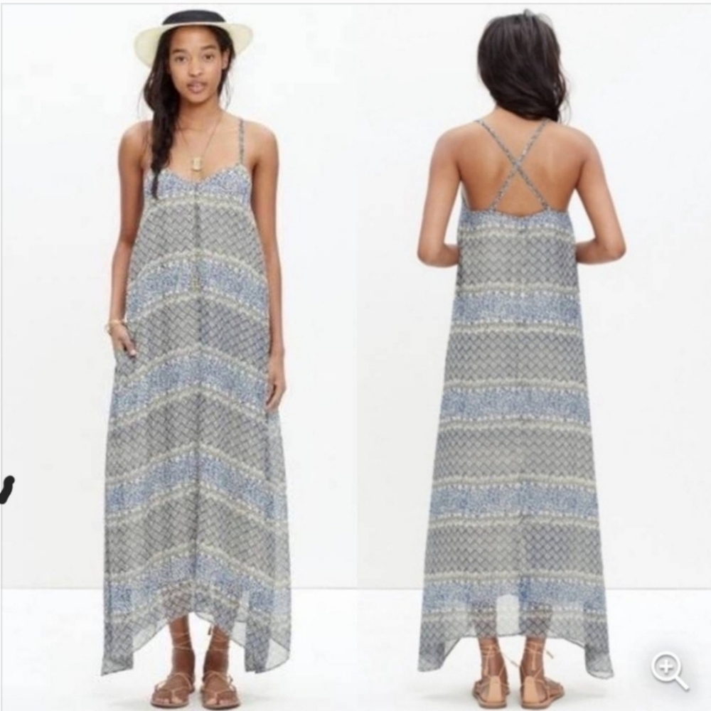 Madewell Moroccan Tile Maxi Dress